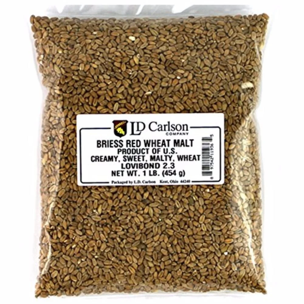 Briess Grain U.S. Brewers Malt for Beer Making & Home Brewing 1 LB (Red Wheat)