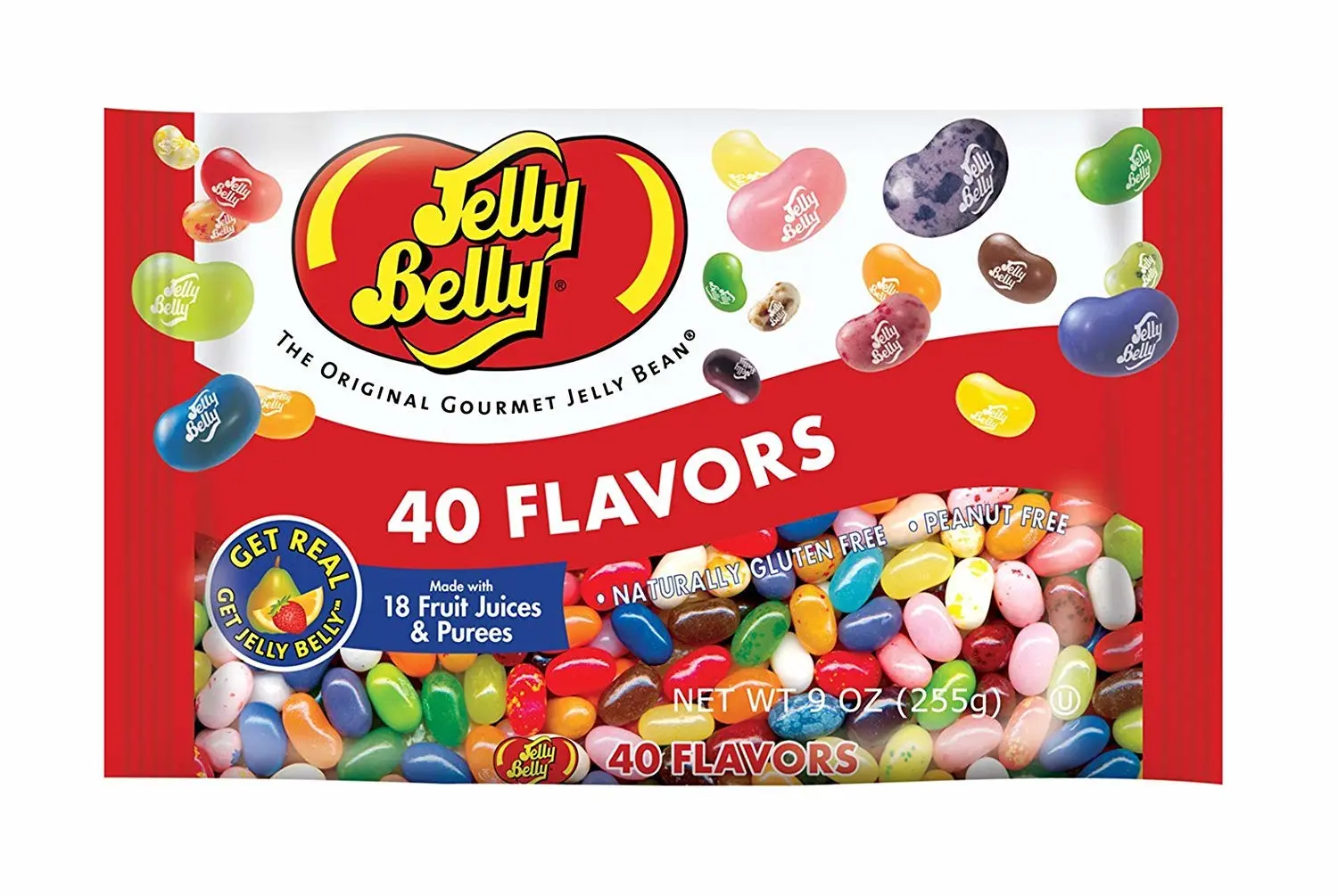 Jelly Belly Jelly Beans, 40 Flavors, 9-oz