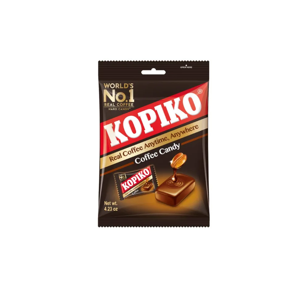 Kopiko Coffee Candy (4.23oz) – Your Take-Out Pocket Coffee for Every Occasion – Hard Candy Made from Indonesia’s Coffee Beans – Contains Real Coffee Extract for Better Taste