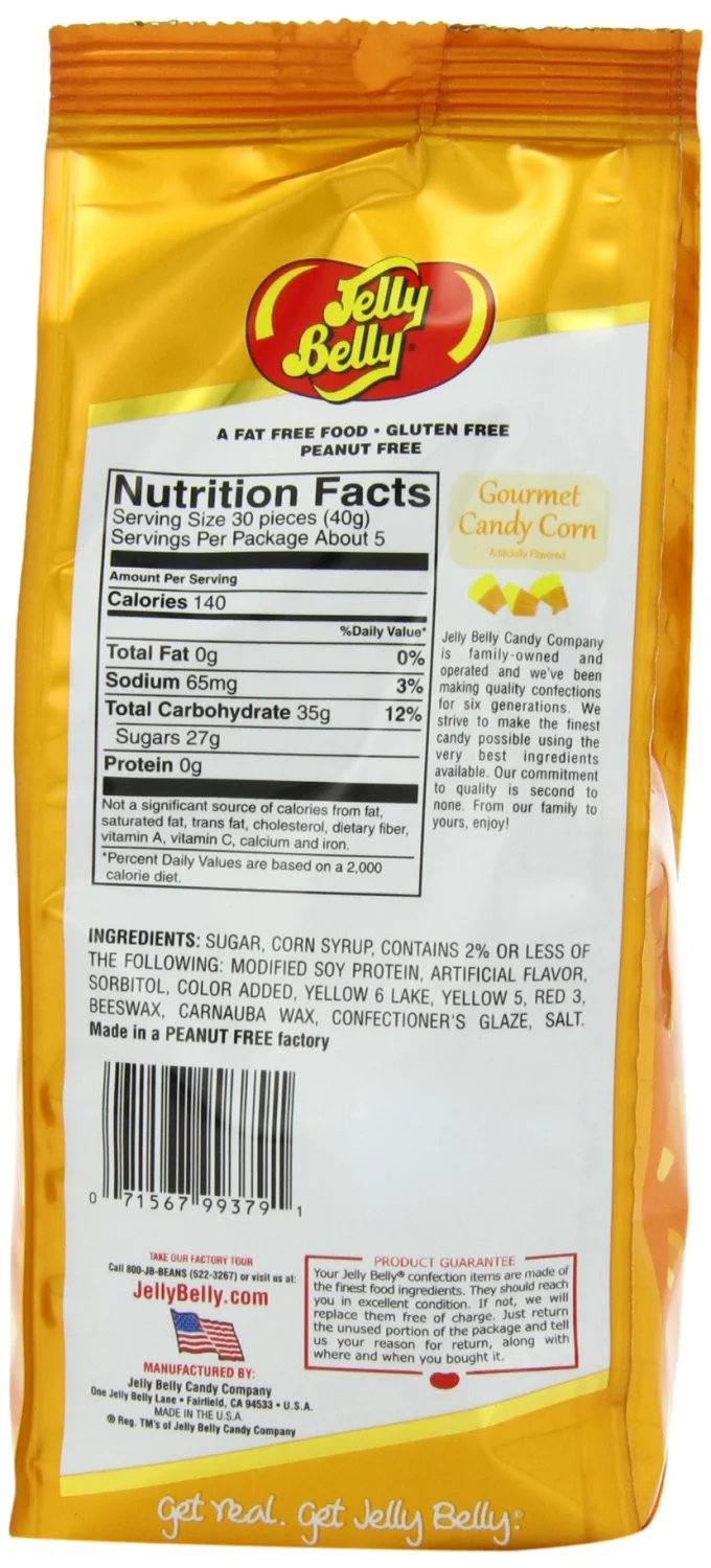 Jelly Belly Gift Bag, Gourmet Candy Corn, 7.5 Ounce