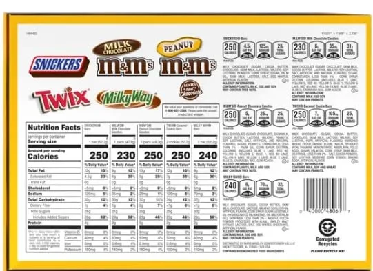 Mars Real Chocolate Mixed Singles, 53.66 Ounce