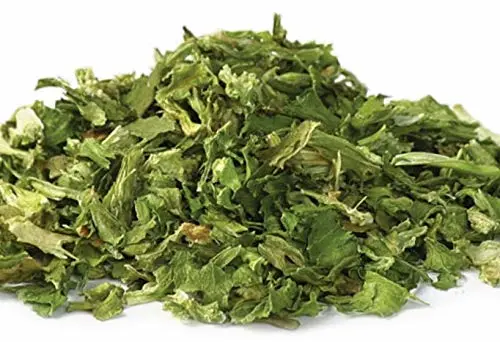 Dried Celery Flakes by It's Delish, 2 LBS Bulk Bag | Dehydrated Chopped Crosscut Celery Stalk & Leaf For Soup, Stew, Rice | Great for Kitchen, Camping and Emergency Food Supply | Kosher and Vegan