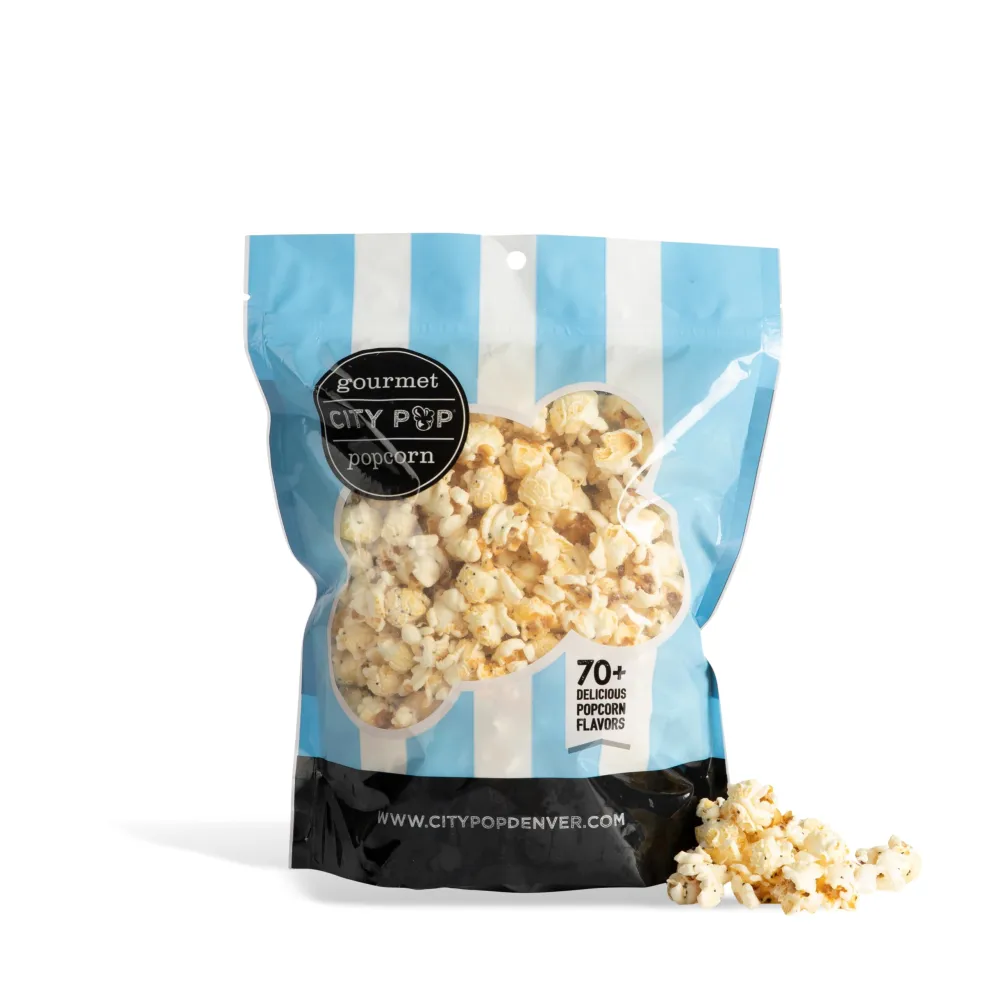 Everything Bagel Gourmet Popcorn | 11 Cups Total | Made From Scratch, Made in USA, & GMO-Free | Great as a Snack, Gift, Thank You, & Movie Night - (8.8oz Total)