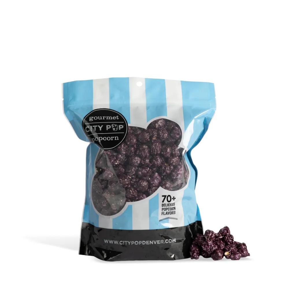 Blackberry Gourmet Popcorn | 11 Cups Total | Made From Scratch, Made in USA, & GMO-Free | Great as a Snack, Gift, Thank You, & Movie Night - (26.84oz Total)