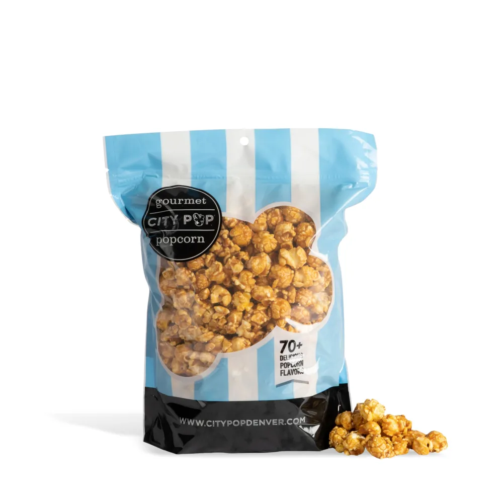 Caramel Gourmet Popcorn | 11 Cups Total | Made From Scratch, Made in USA, & GMO-Free | Great as a Snack, Gift, Thank You, & Movie Night - (17.7oz Total)