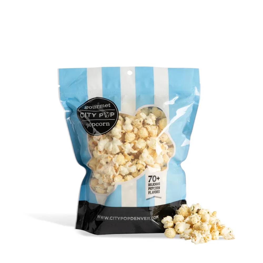 Ranch Gourmet Popcorn | 6 Cups Total | Made From Scratch, Made in USA, & GMO-Free | Great as a Snack, Gift, Thank You, & Movie Night - (4.8oz Total)