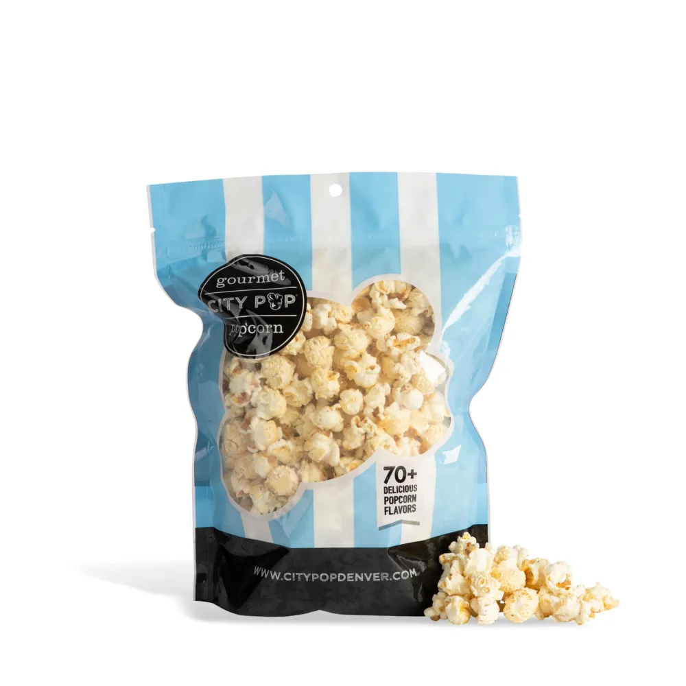 Sea Salt & Cracked Pepper Gourmet Popcorn | 11 Cups Total | Made From Scratch, Made in USA, & GMO-Free | Great as a Snack, Gift, Thank You, & Movie Night - (8.8oz Total)