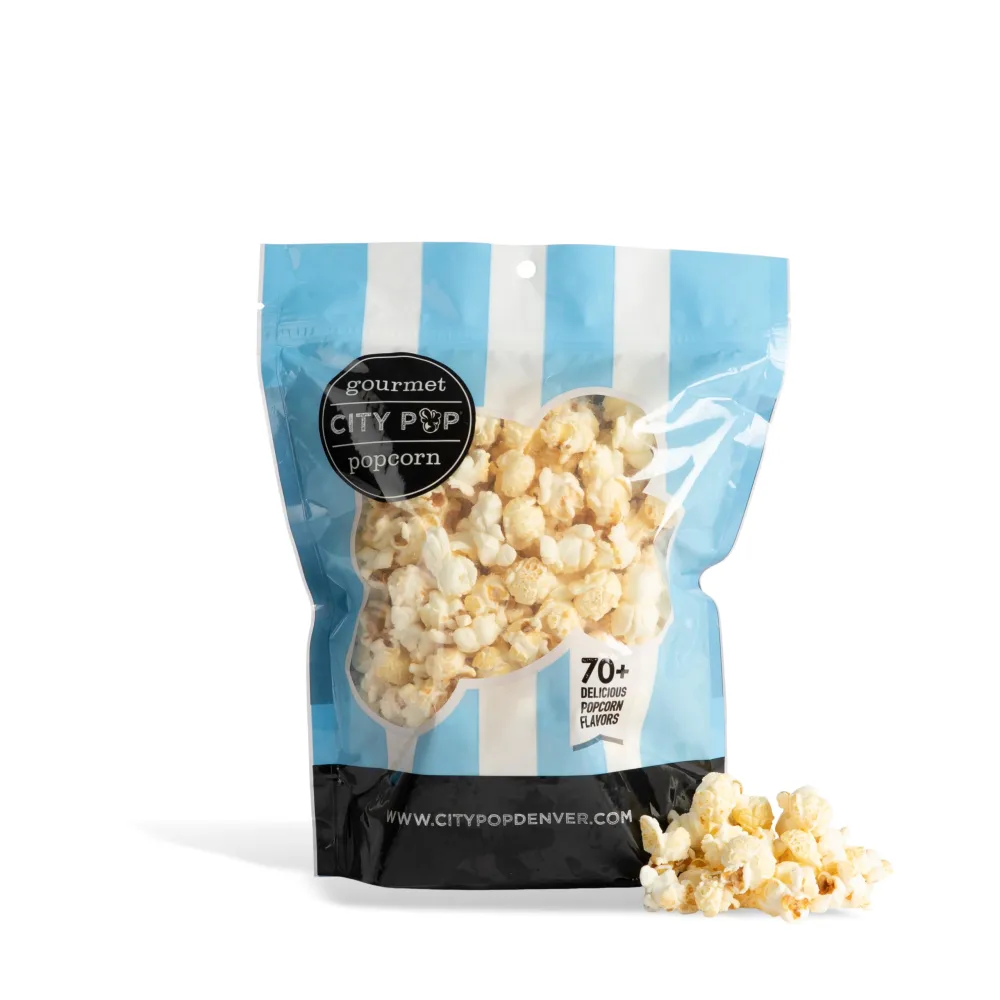 Salt & Vinegar Gourmet Popcorn | 11 Cups Total | Made From Scratch, Made in USA, & GMO-Free | Great as a Snack, Gift, Thank You, & Movie Night - (8.8oz Total)