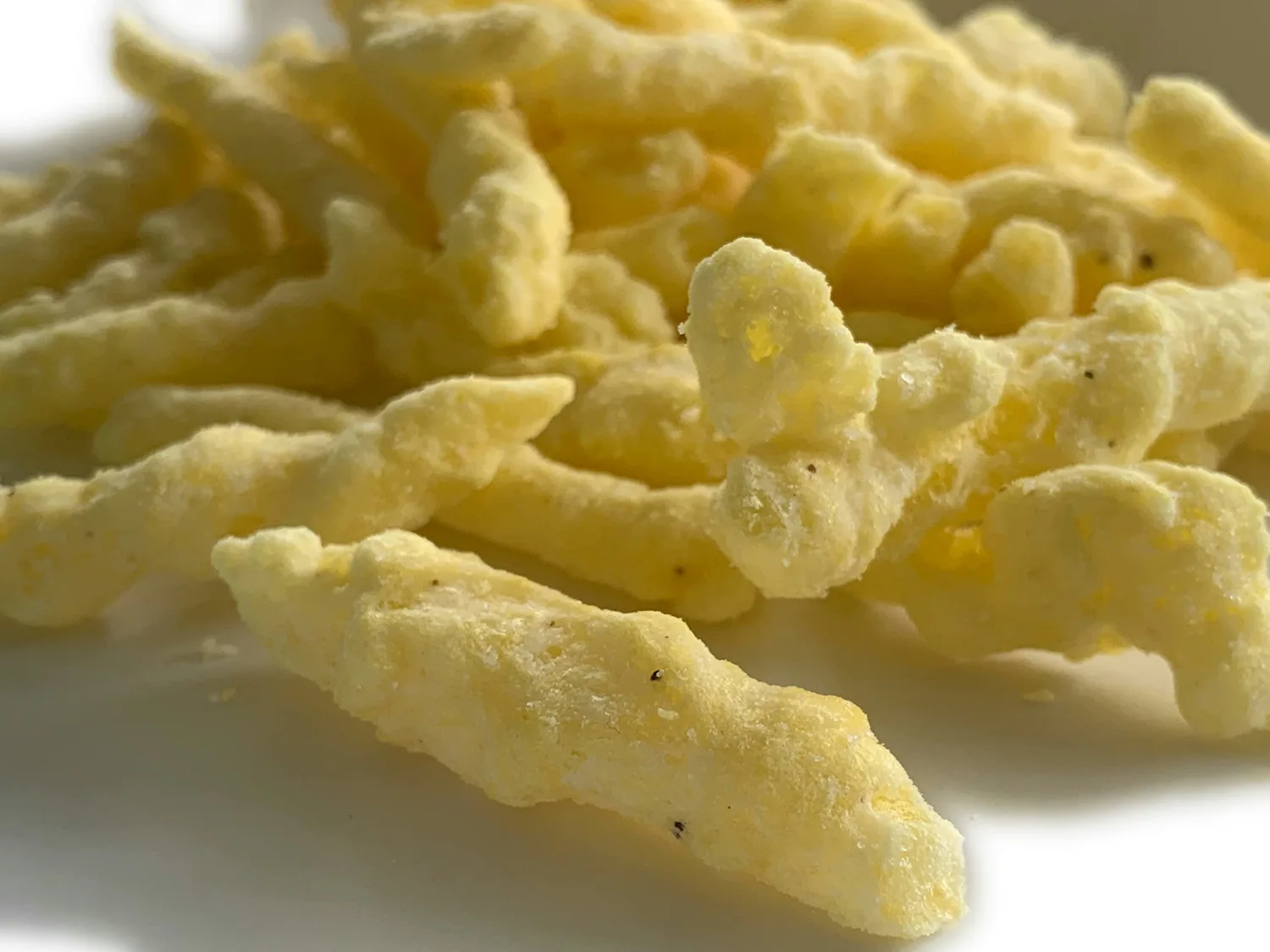 Trader Joe’s Fancy Cheese Crunchies, Cheese and Truffle Flavored, 7 ounces (198 grams)