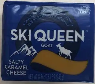 Ekte Geitost Norwegian Goat Cheese 8.8 ounces 4 pack