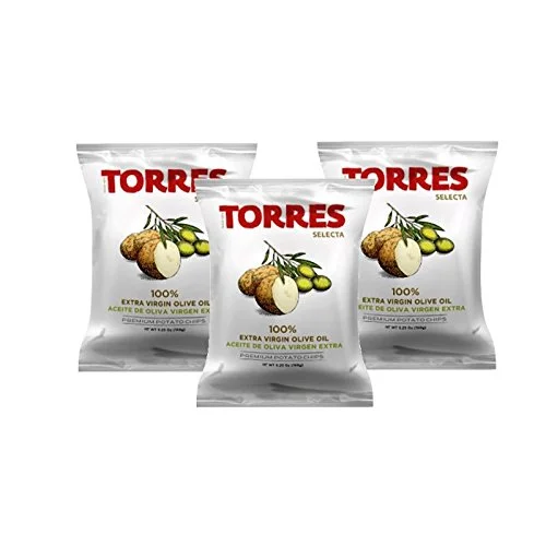 Torres Extra Virgin Olive Oil Chips 150g (3-Pack)