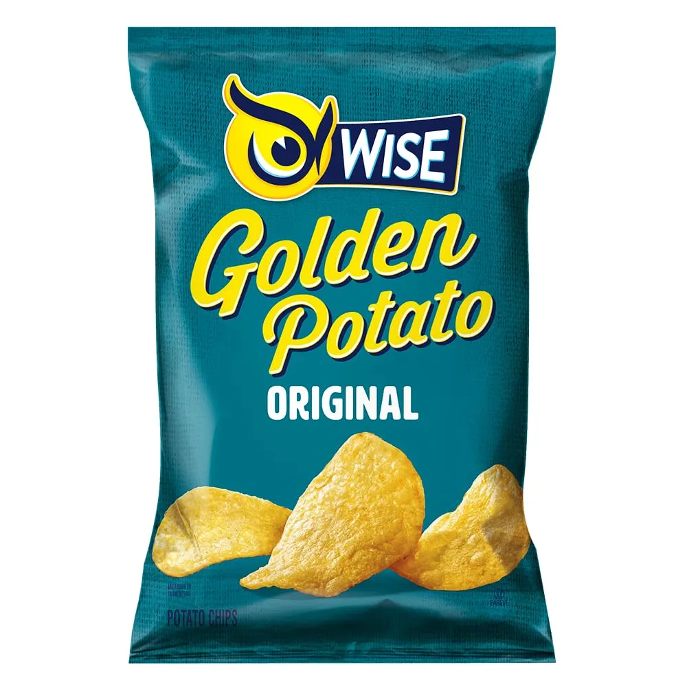 Wise Snacks Golden Original Potato Chips (0.75 Oz - 40 Count) (3.250 Ounce (12 Count))
