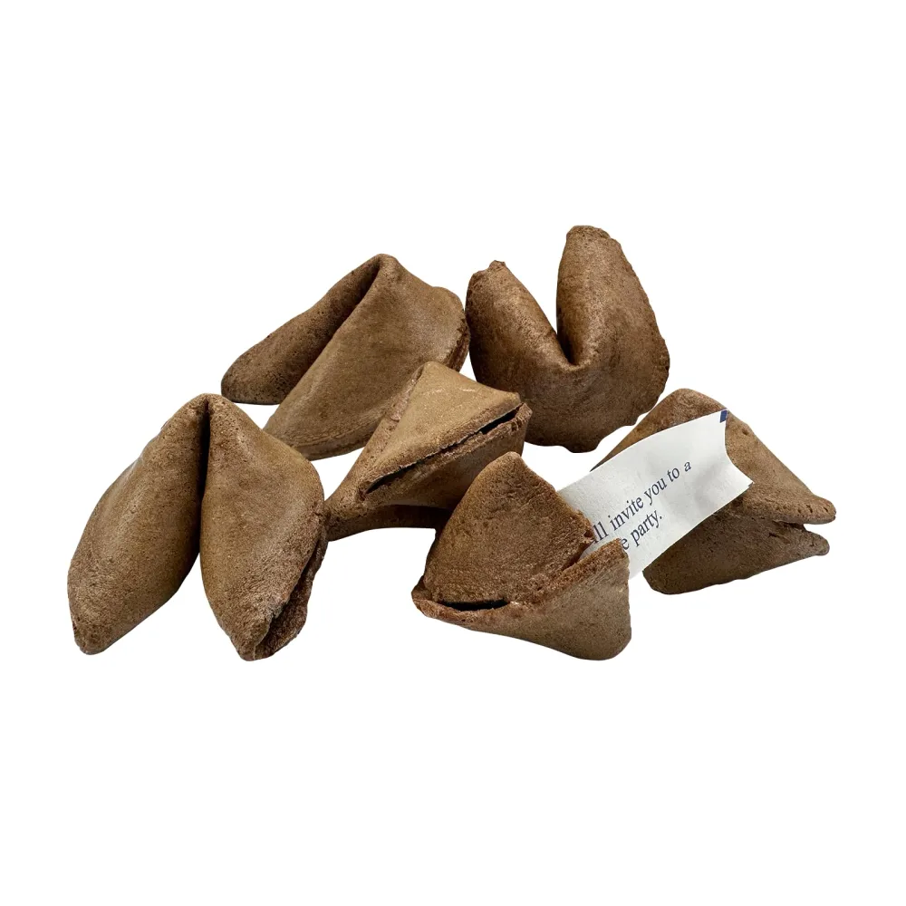 52USA Fortune Cookies, Approx 50 PCS, Chocolate Fortune Cookies, Bulk Fortune Cookies Individually Wrapped, Fresh Cookies, Chinese Fortune Cookies