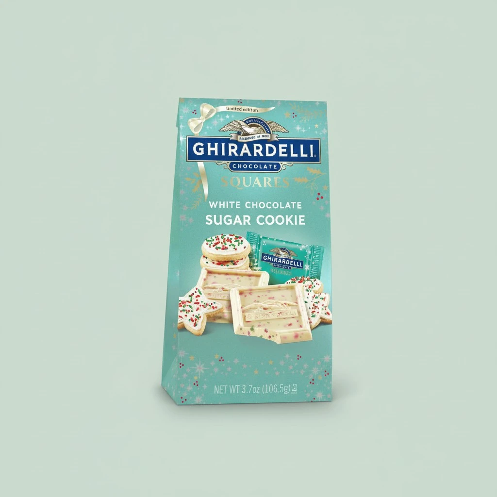 Ghirardelli White Chocolate Sugar Cookie, 3.7 Ounce