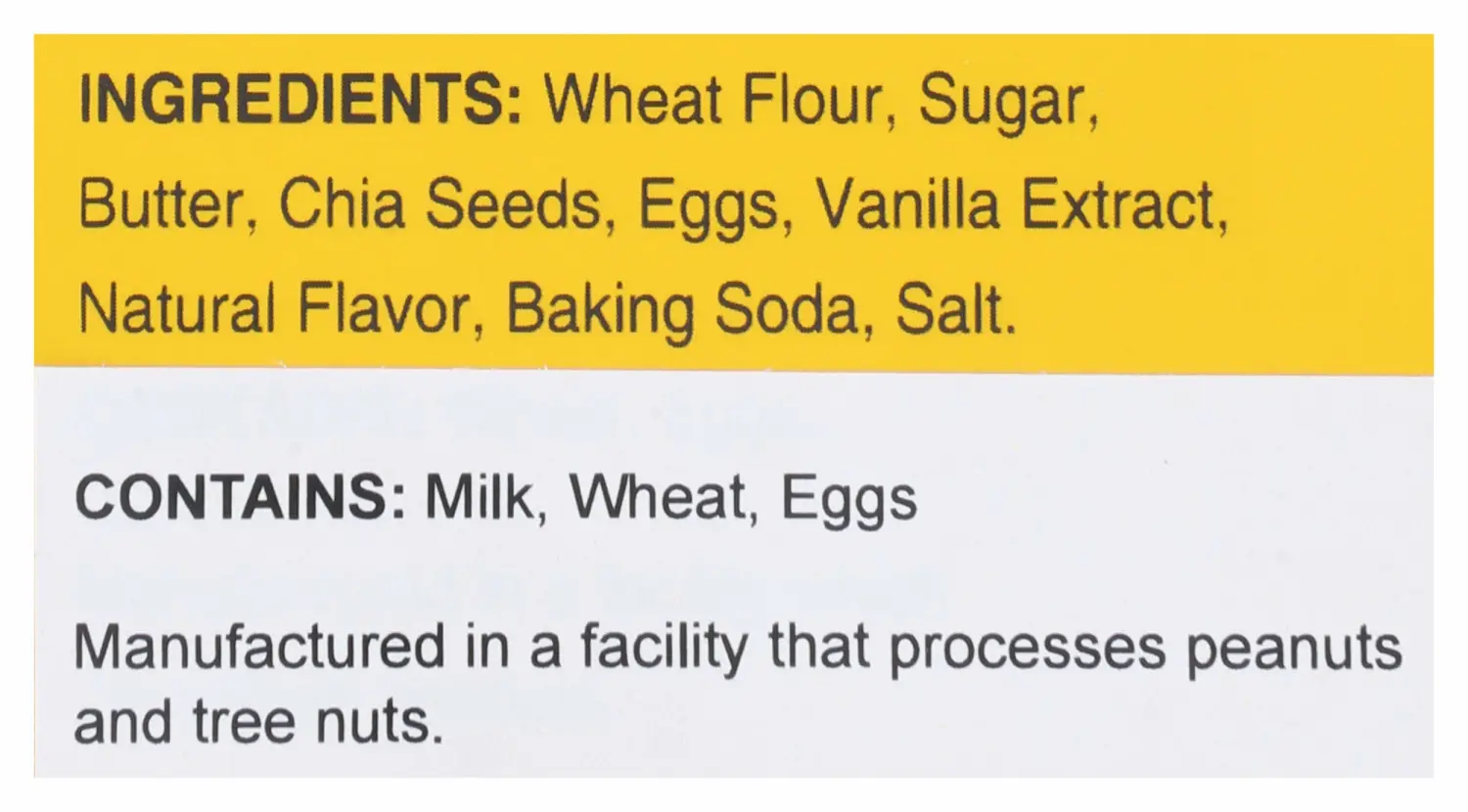 AUDREYS CHIA Chia Lemon Cookies, 4 OZ
