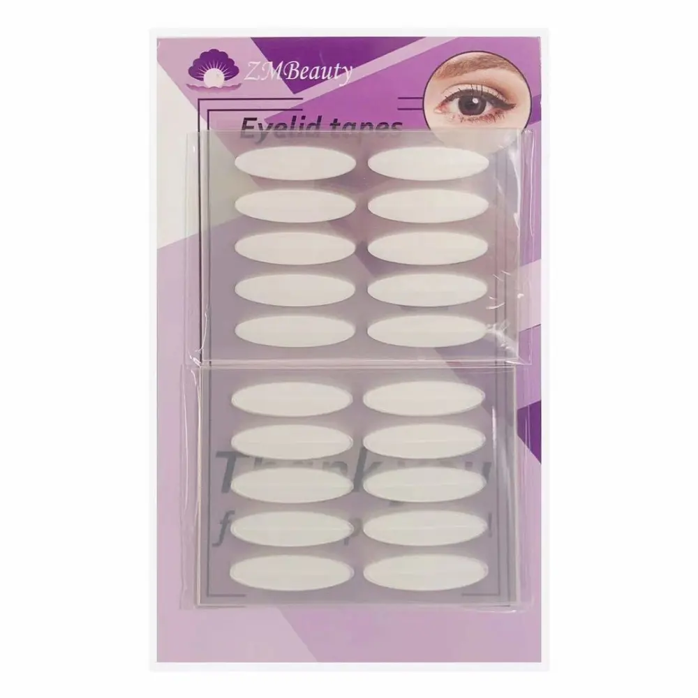 200 pairs Large Natural invisible One Side Eyelid Tape Stickers Waterproof Breathable Self-Adhesive Eyelid Lift Strip, Instant Eye Lift Without Surgery, Perfect for Uneven Droopy Hooded eyelids