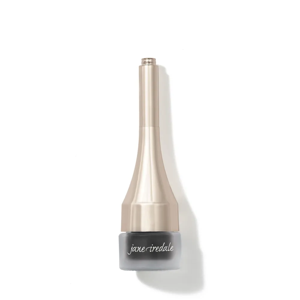 jane iredale Mystikol Powdered Eyeliner, Water-Resistant Crease-Proof Cream to Powder Formula, Built-In Brush for Precise Line or Smudged Look, Vegan