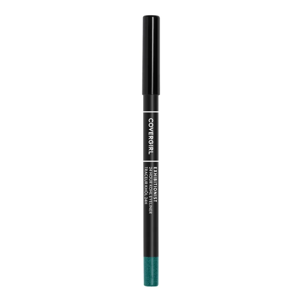 COVERGIRL Exhibitionist 24-Hour Kohl Eyeliner, Emerald Metallic, 0.04 oz