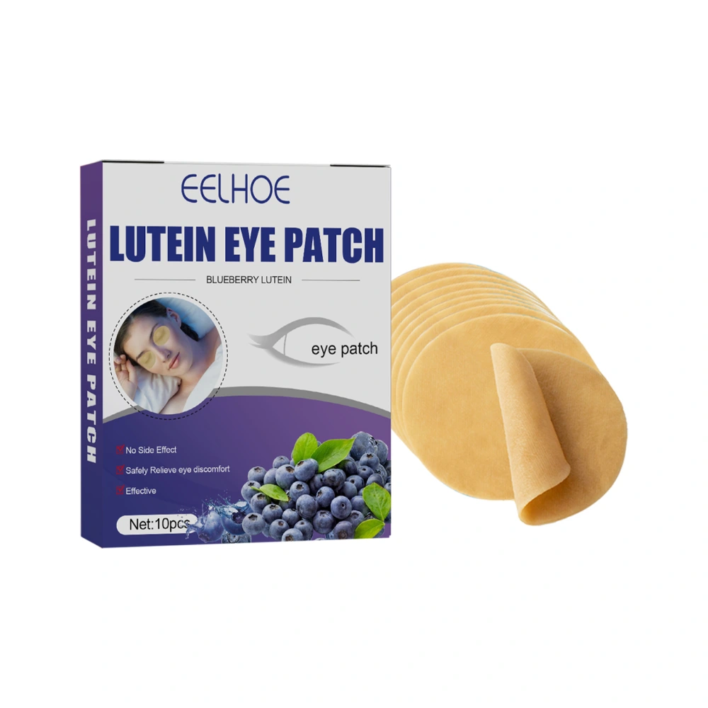 Eye Patches Blueberry Lutein Eye Care Moisturizing Eye Strain Relief 