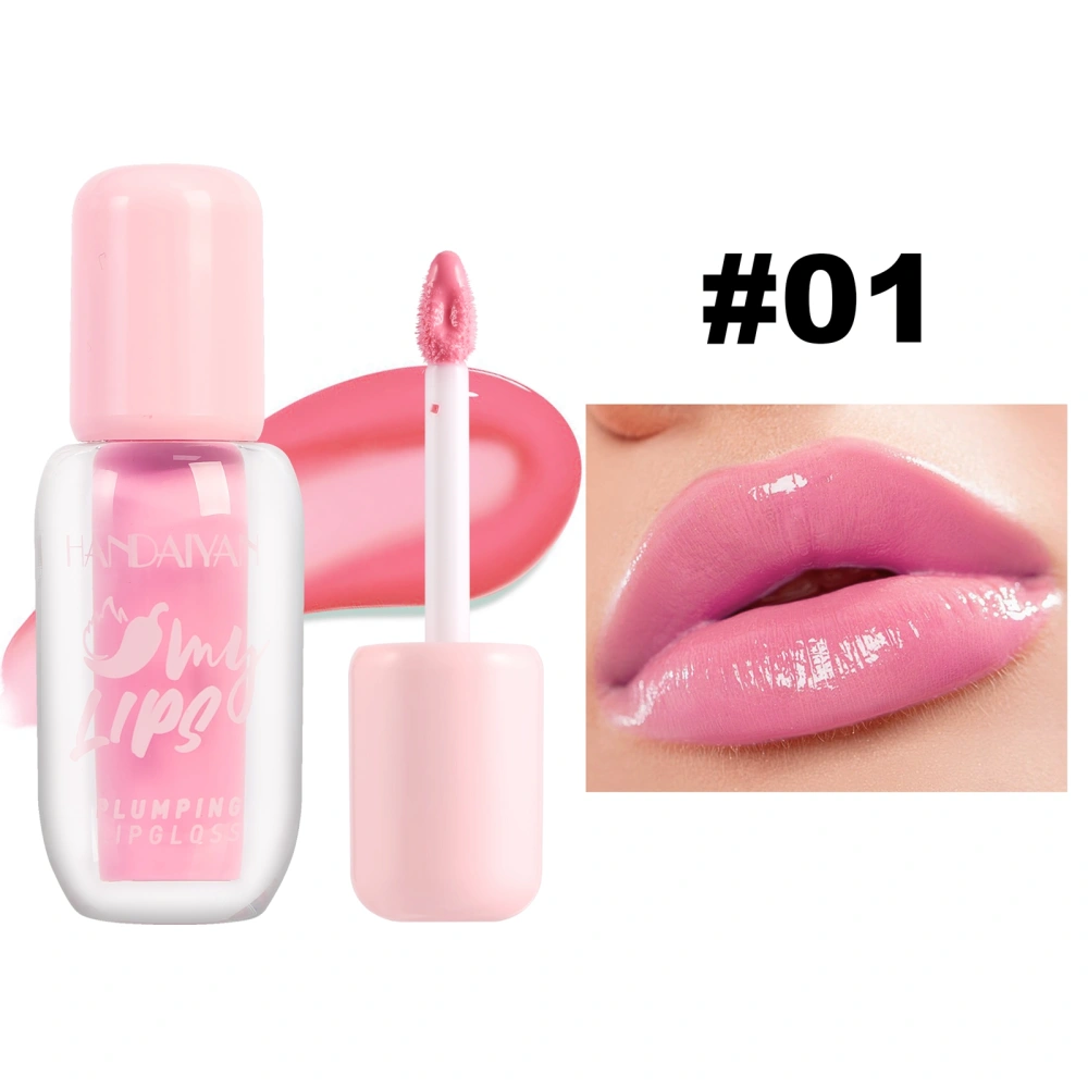 Women Mirror Lip Gloss with High Glossy Finish, Hydrating Lip Oil