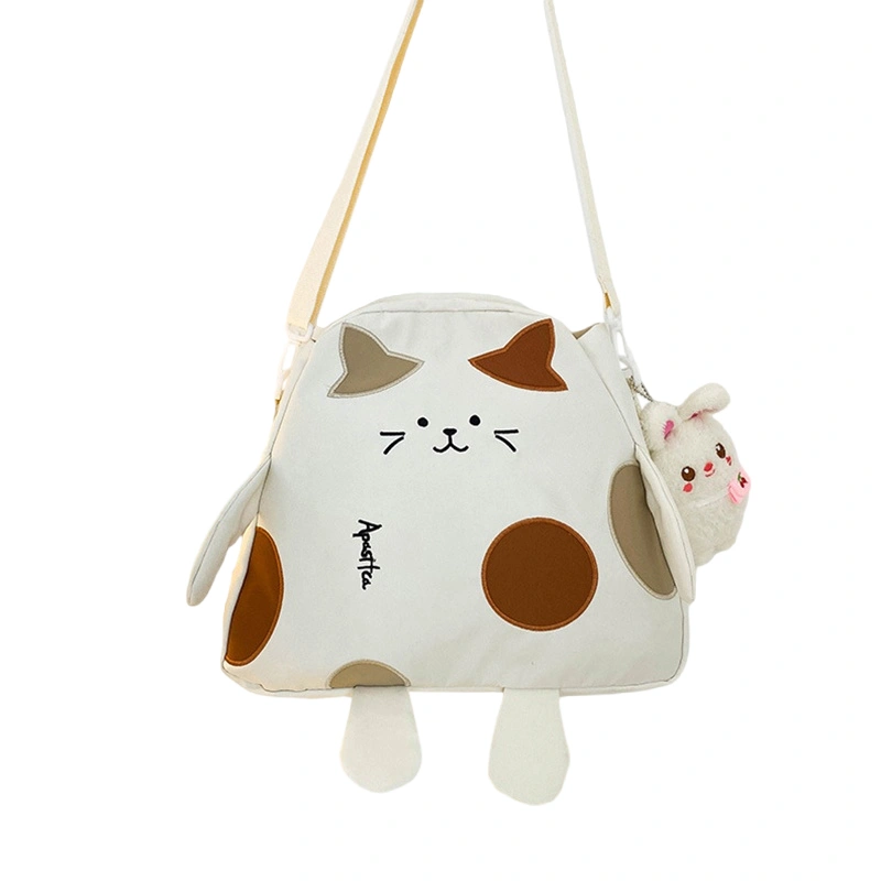 Cartoon Shoulder Bag Soft Cat Crossbody Bag Gifts for Women Girl