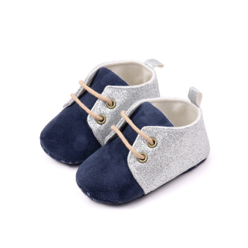 Baby Boys Girls First Walking Shoes Soft Slip-on Oxford Shoes