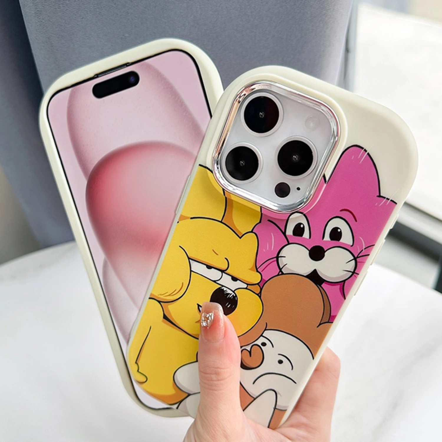 Phone Case for iPhone 11/12/13/14/15, iPhone 13/14/15 Pro Phone Cover