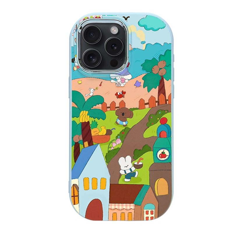 Fun Animal Phone Cases Shockproof Phone Protective Cover for iPhone 11