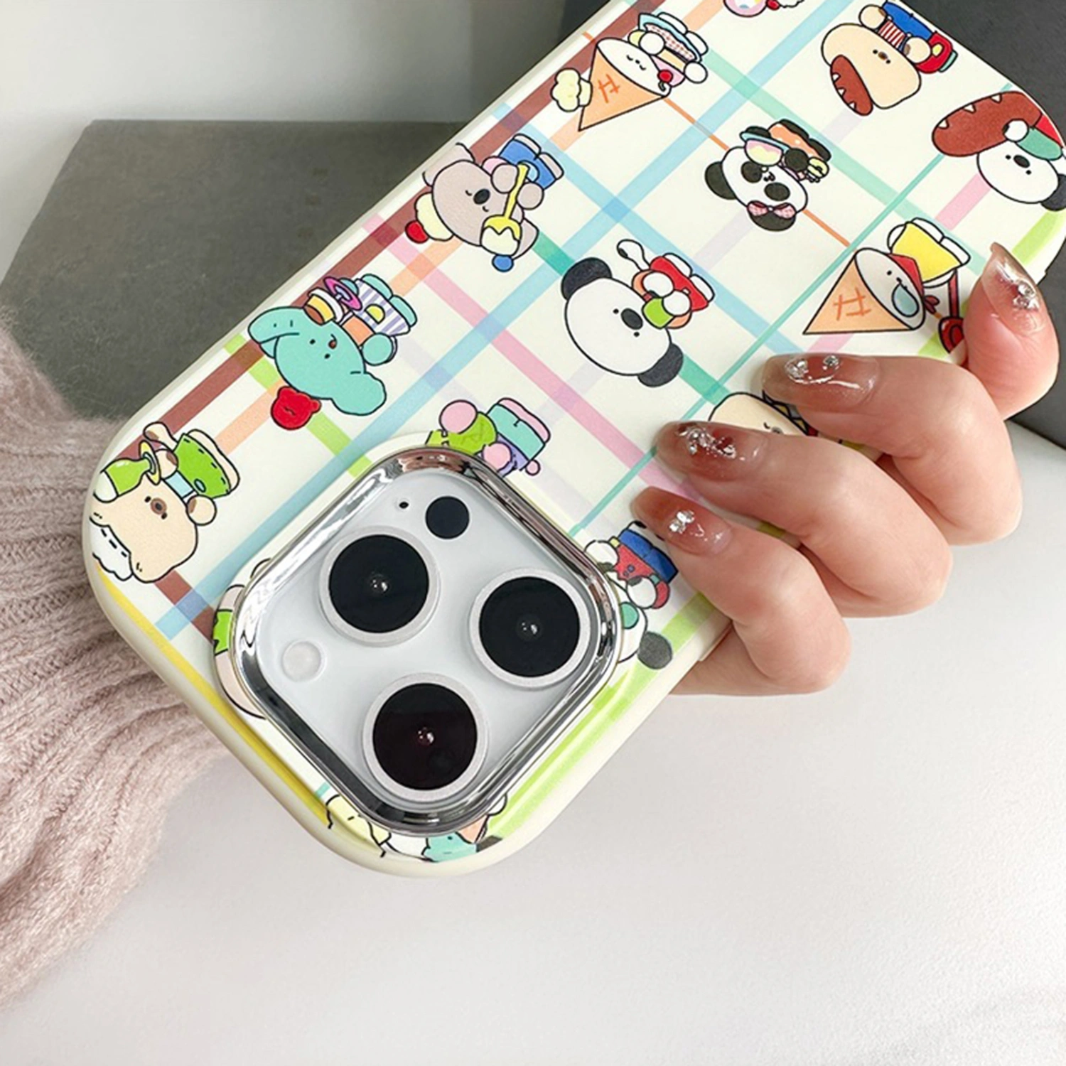 Fun Animal Phone Cases Shockproof Phone Protective Cover for iPhone 11