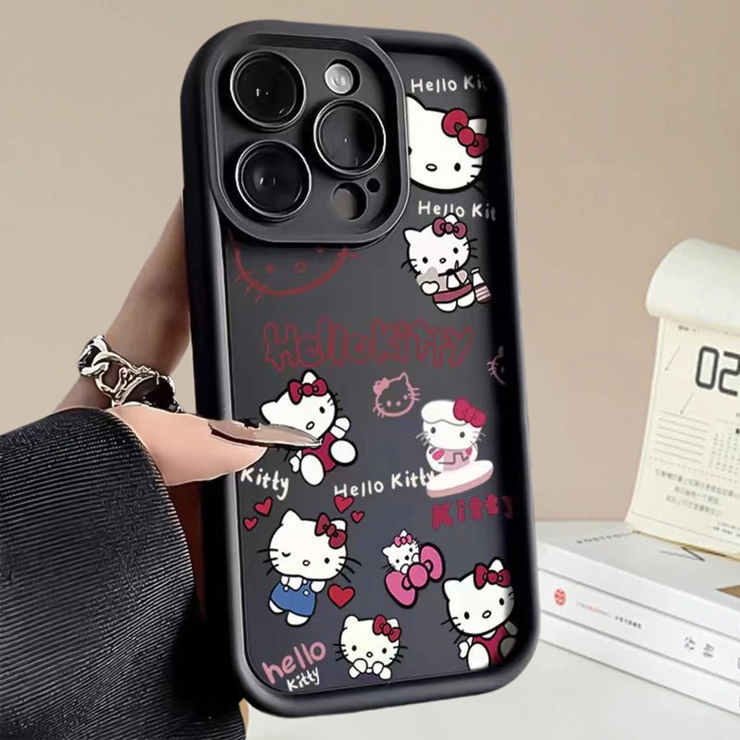 Mobile Phone Case Cat Phone Cover for iPhone 12/13/14/15 Pro Max