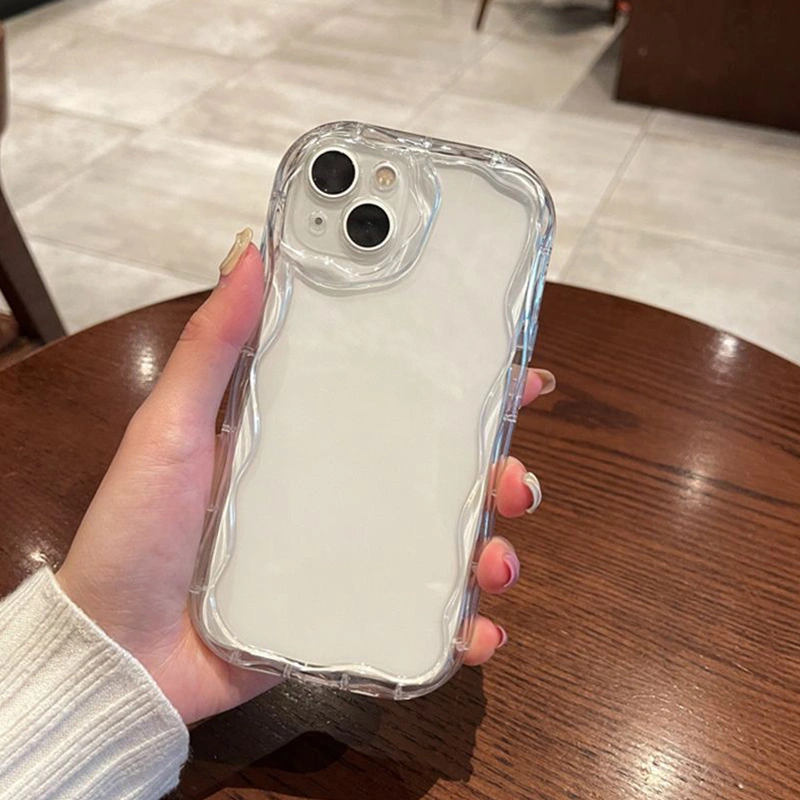 Phone Case 3D Trim Protective Transparent Phone Cover for iPhone 