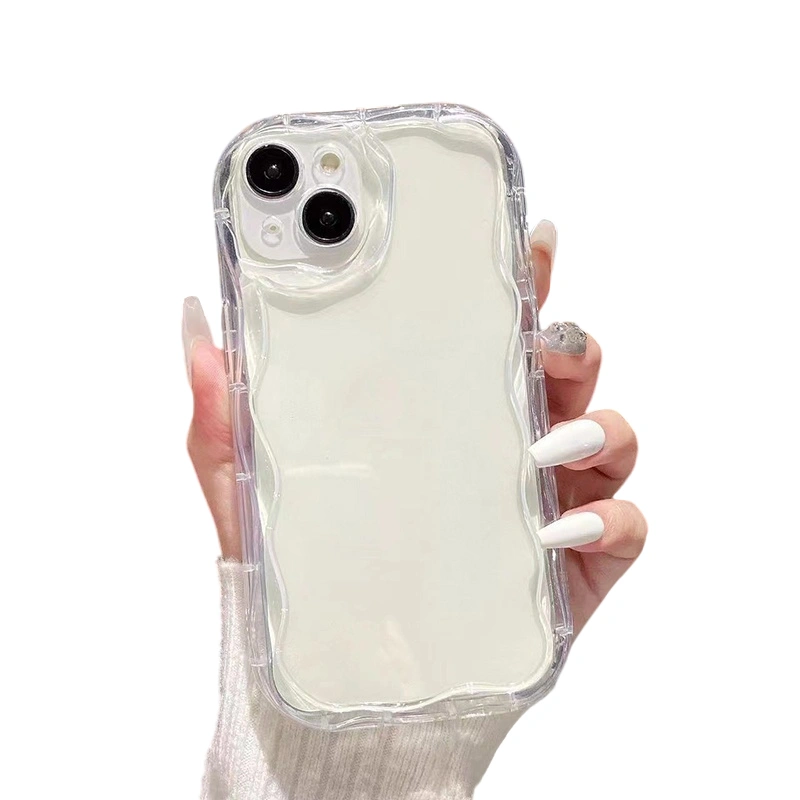 Phone Case 3D Trim Protective Transparent Phone Cover for iPhone 