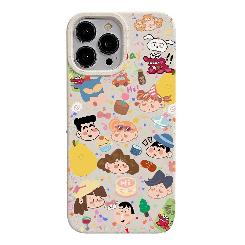 Silicone Mobile Phone Case Cute Phone Cover for iPhone 11/12/13/14/15