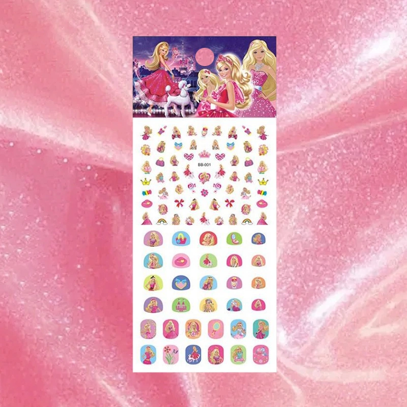 Cartoon Nail Stickers 3D Self Adhesive Cute DIY Nail Designs Decals