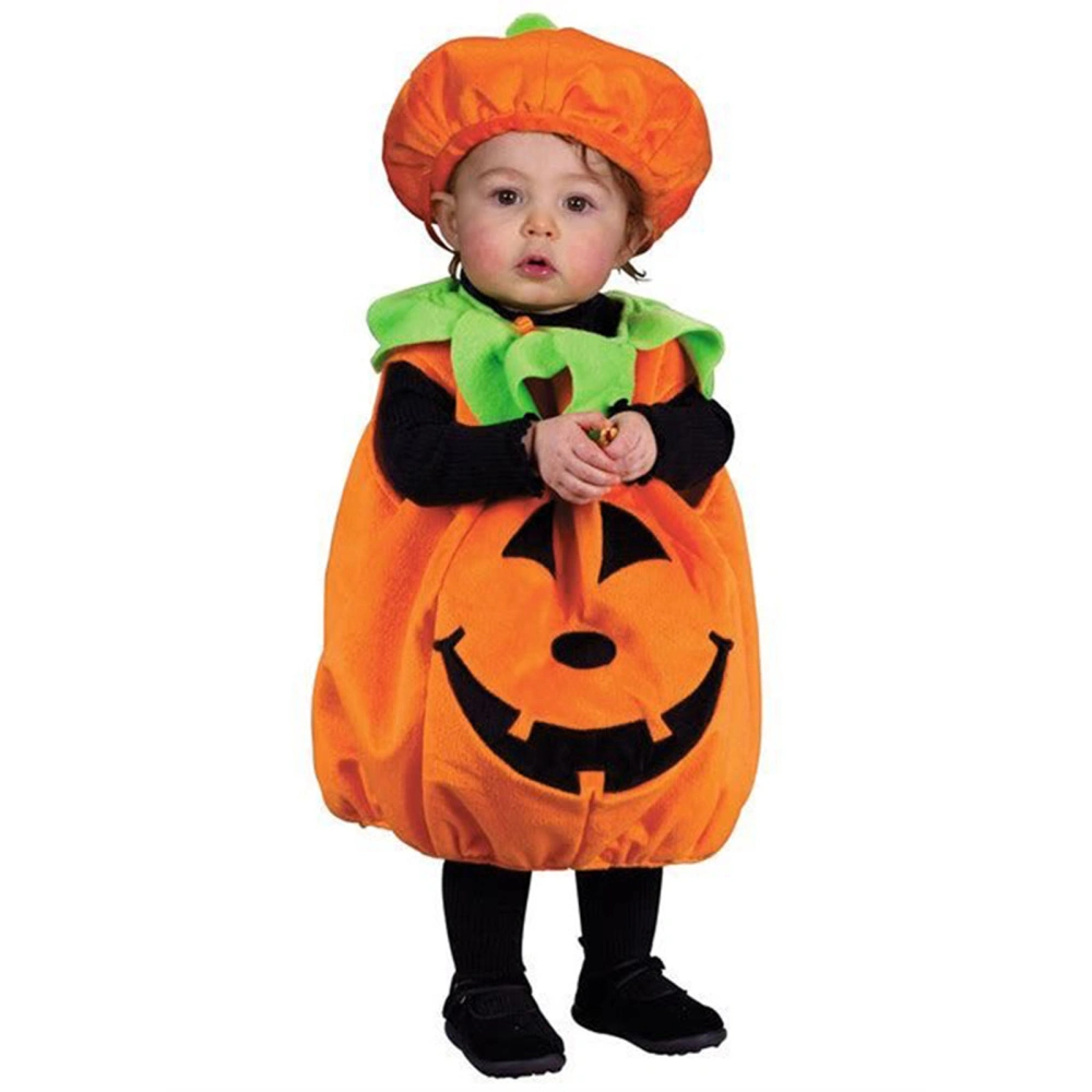 Baby Pumpkin Costume, Grimace Vest with Hat for Halloween Cosplay