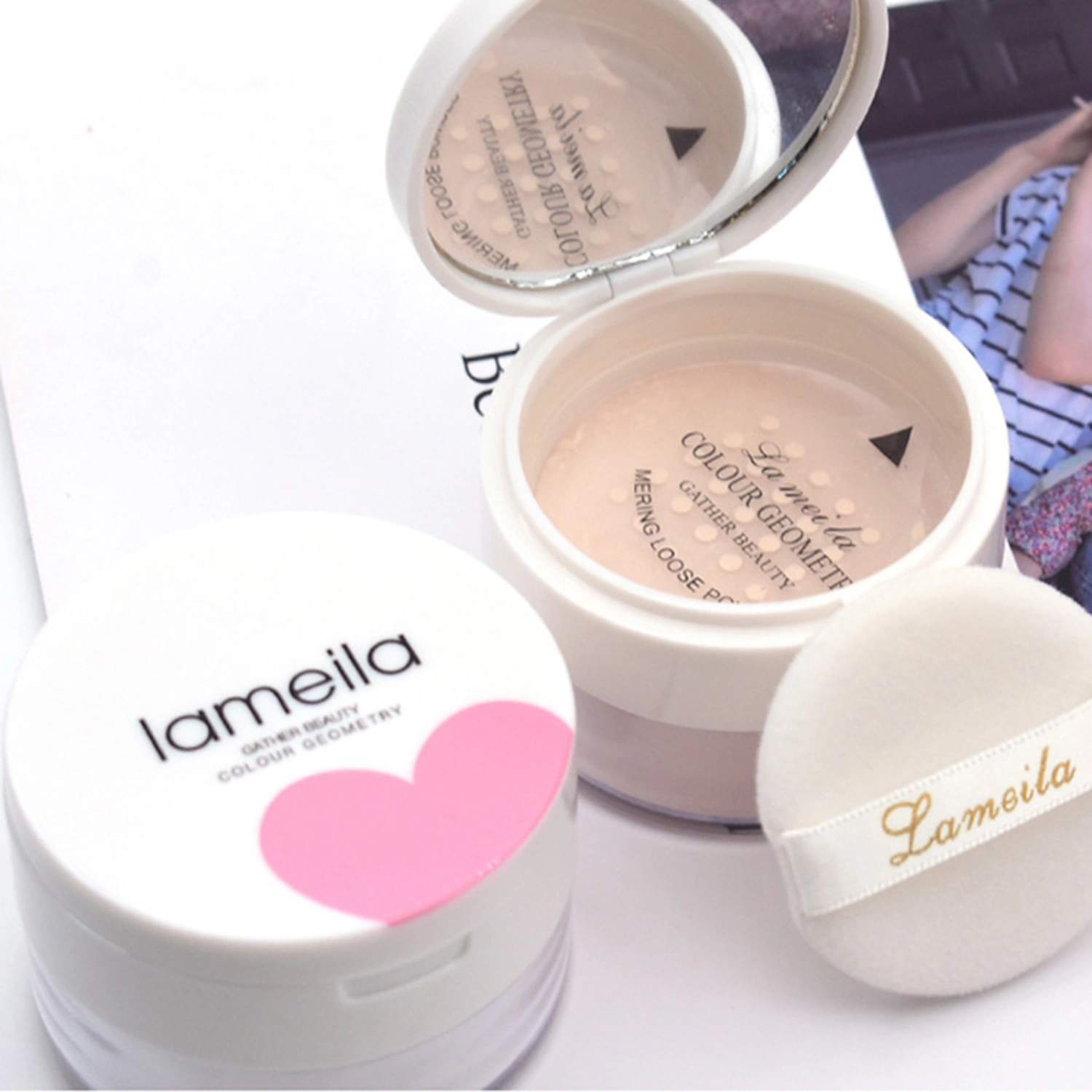 Face Loose Powder, Oil Control Long-lasting Makeup Setting Powder