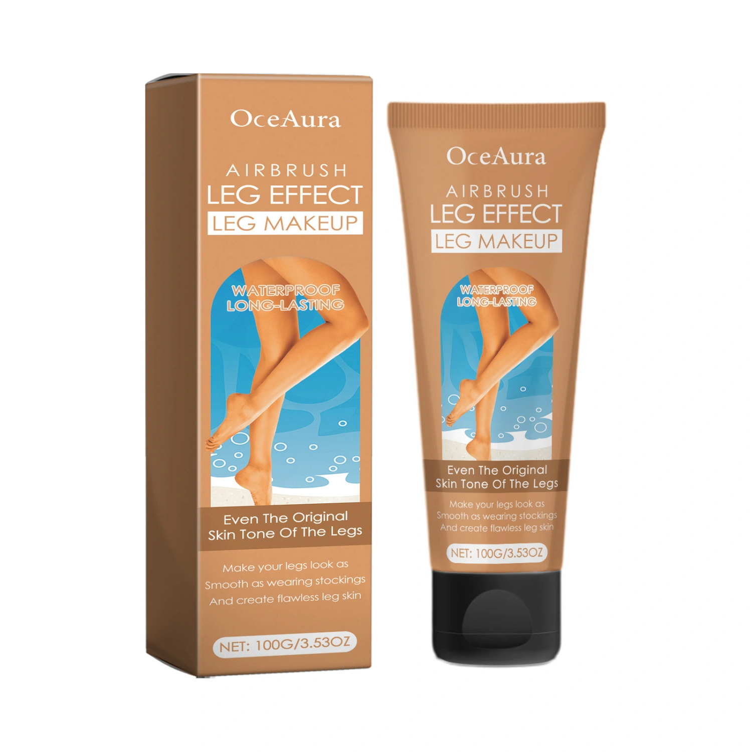 Legs Tanning Cream Outdoor Tanning Evenly Tanning Natural Cream