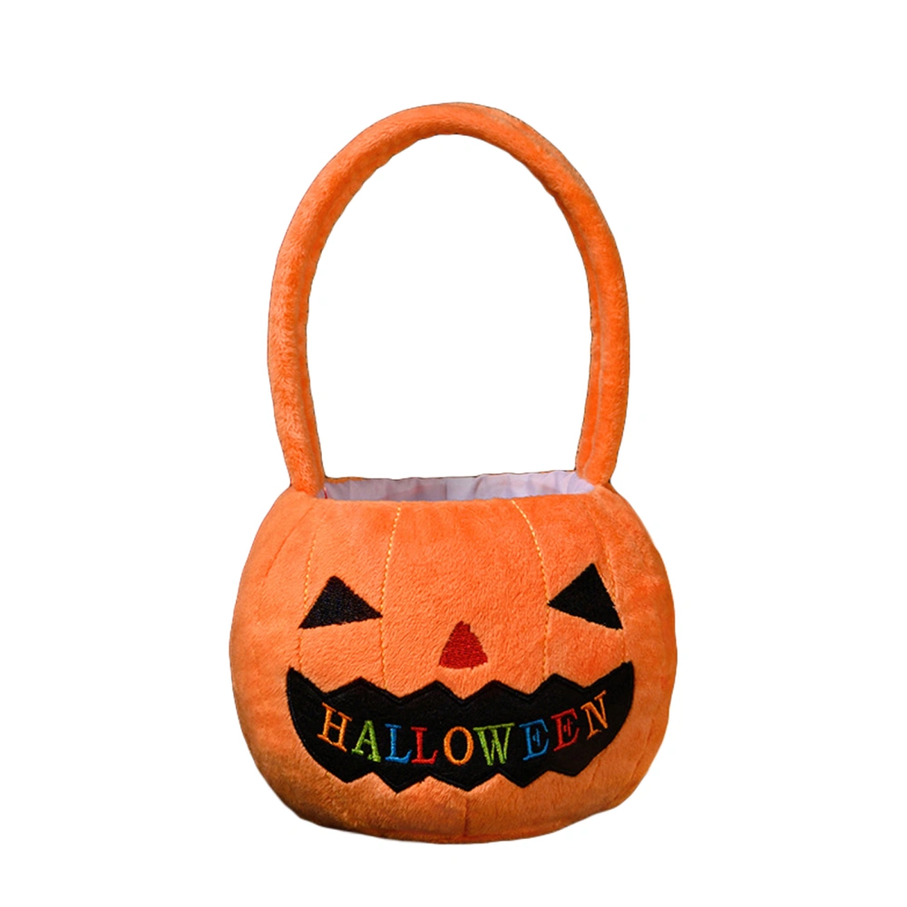 Halloween Trick or Treat Bags Cute Pumpkin Candy Buckets Snack Baskets