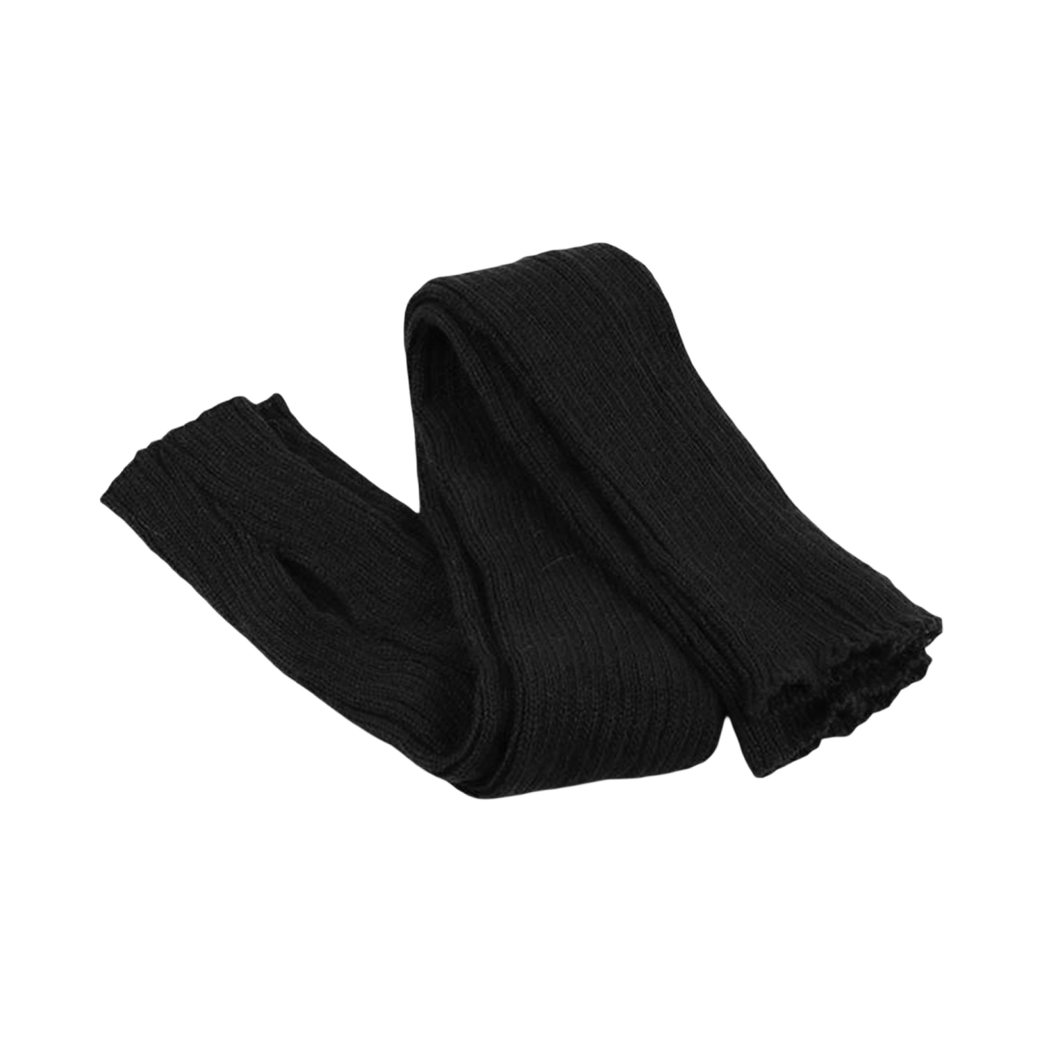 Women's Ribbed Knit Leg Warmers Thigh High Socks  for 80s Party