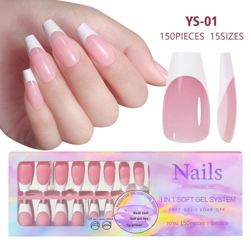 150PCS Press on Nails Full Cover Glue on Nails for Women DIY Manicure