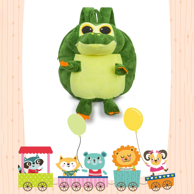 Toddler Boys Girls Kawaii Backpack Plush Cartoon Animal Backpacks