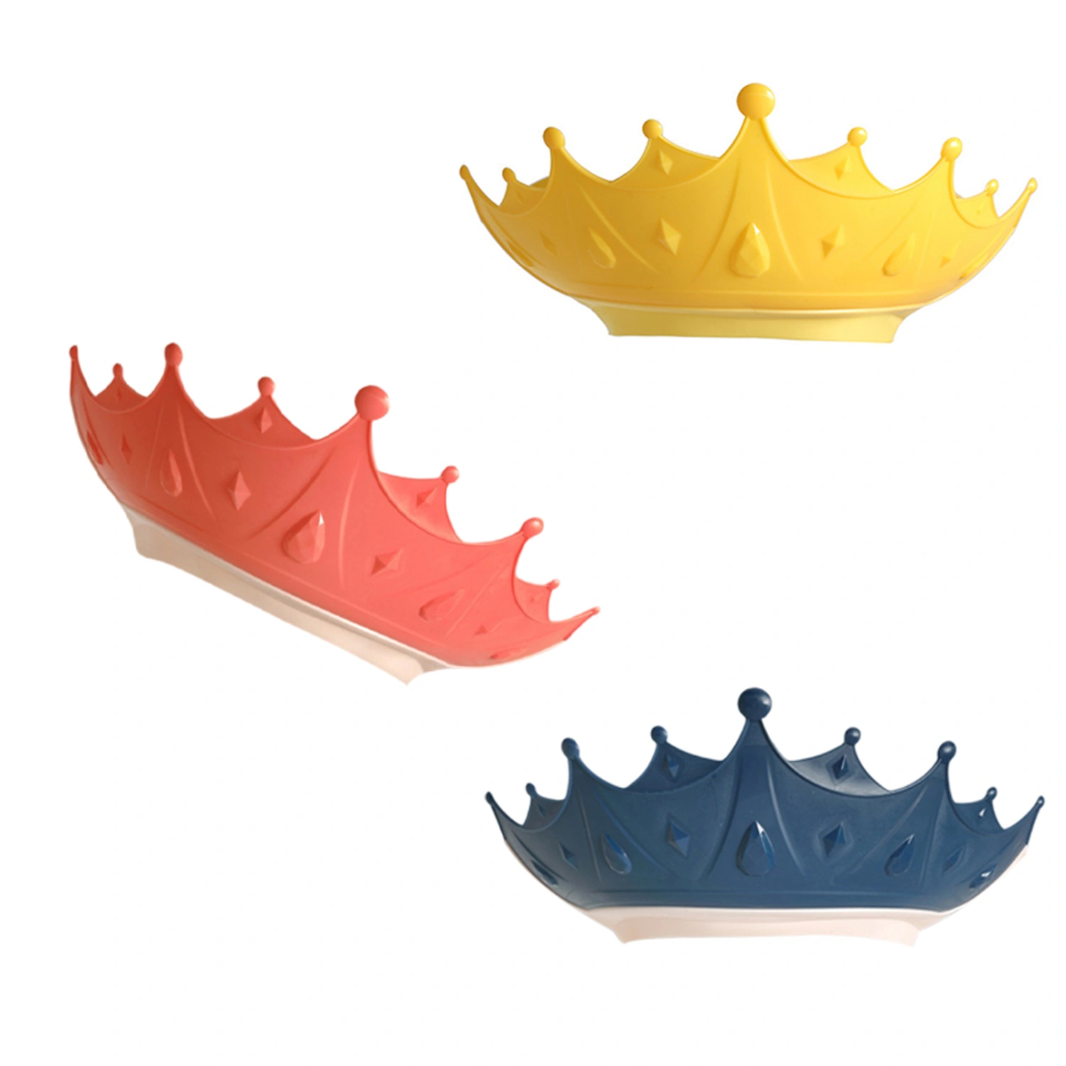 Baby Shower Cap Waterproof Shampoo Hat Adjustable Bathing Crown