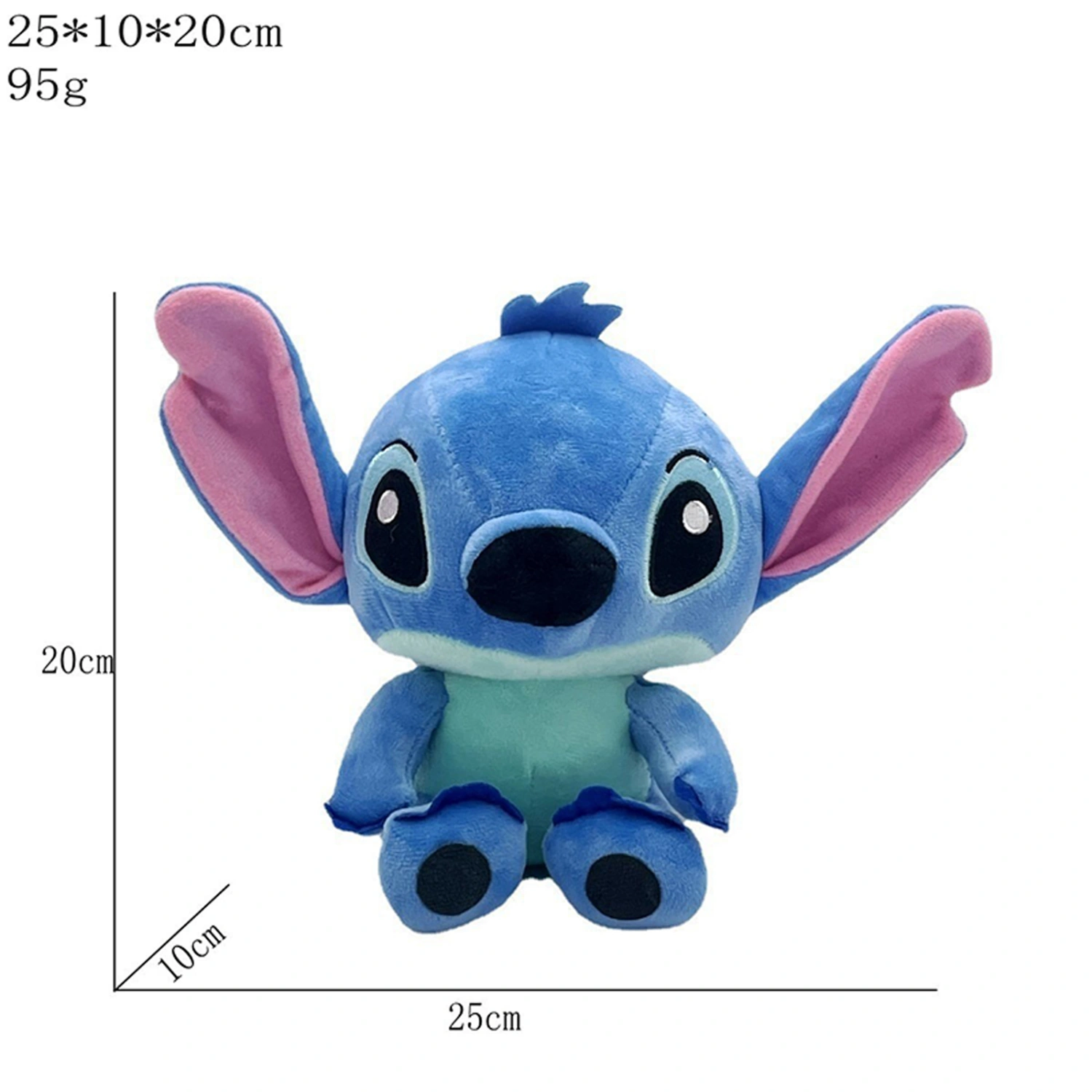 Cute Stitch Stuffed Animals Classic Stitch Plush Toys Throw Pillows