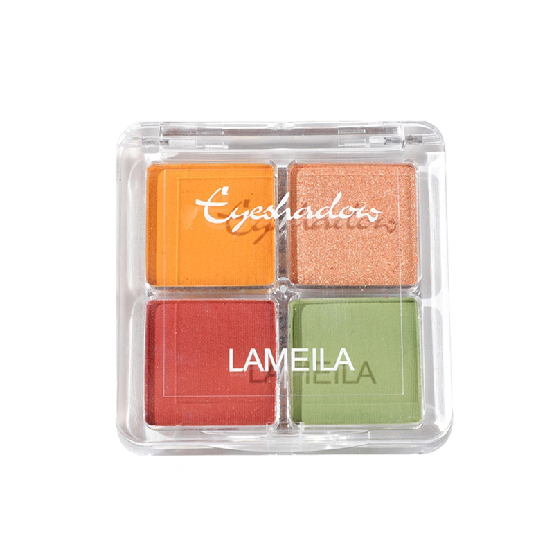 Glitter Shimmer Eye Shadow 4 Colors Highly Pigmented Eyeshadow