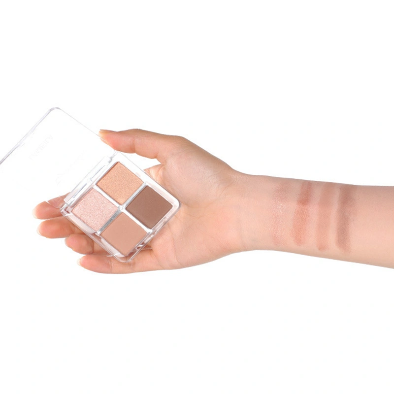 Glitter Shimmer Eye Shadow 4 Colors Highly Pigmented Eyeshadow