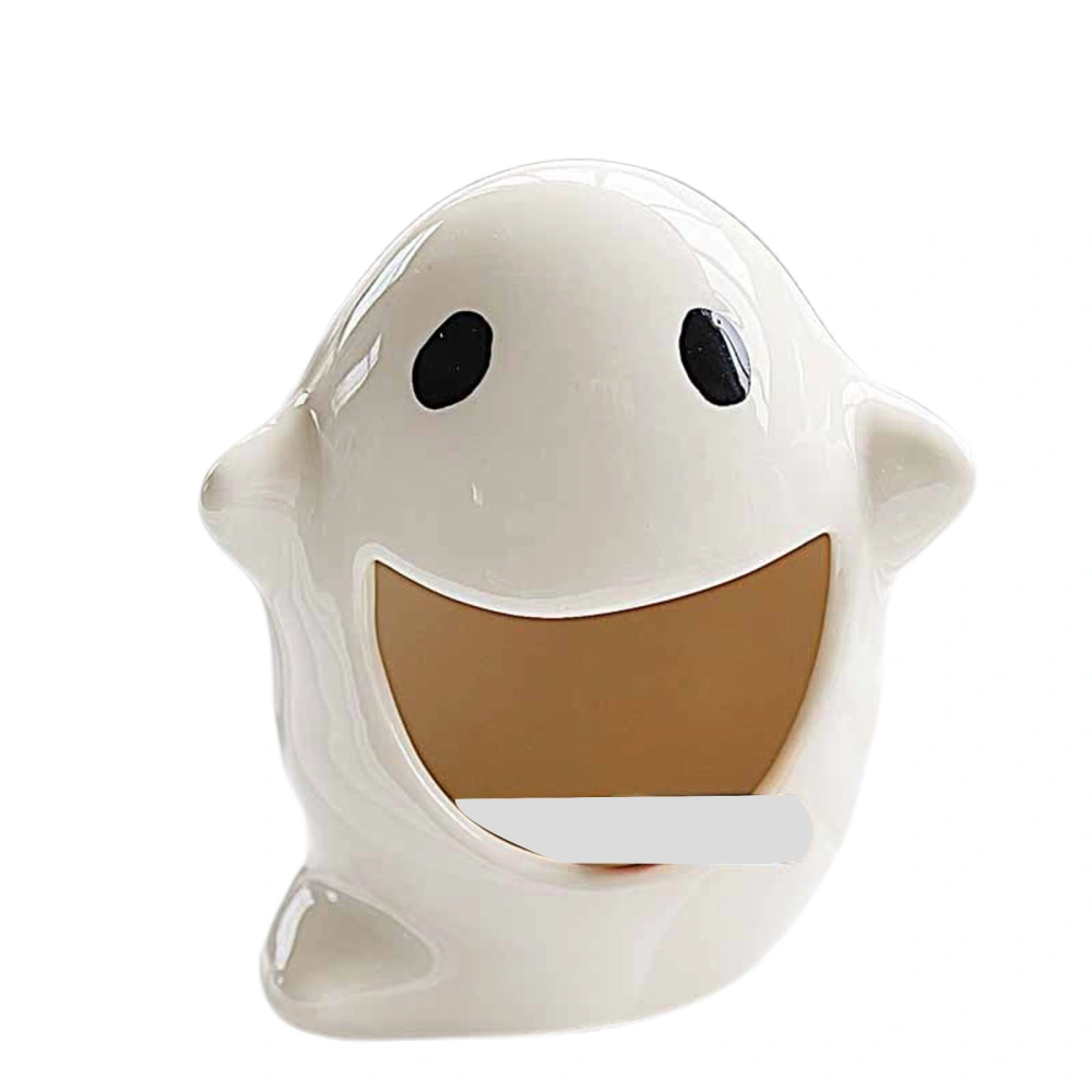 Smile Ghost Ashtray Desktop Cigarette Ashtray Ceramic Ash Container