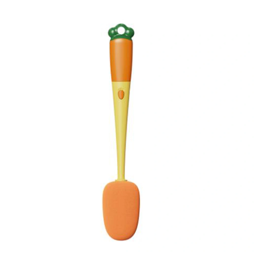 Bottle Brush Carrot 3 in 1 Cup Washing Brush with Long Handle 