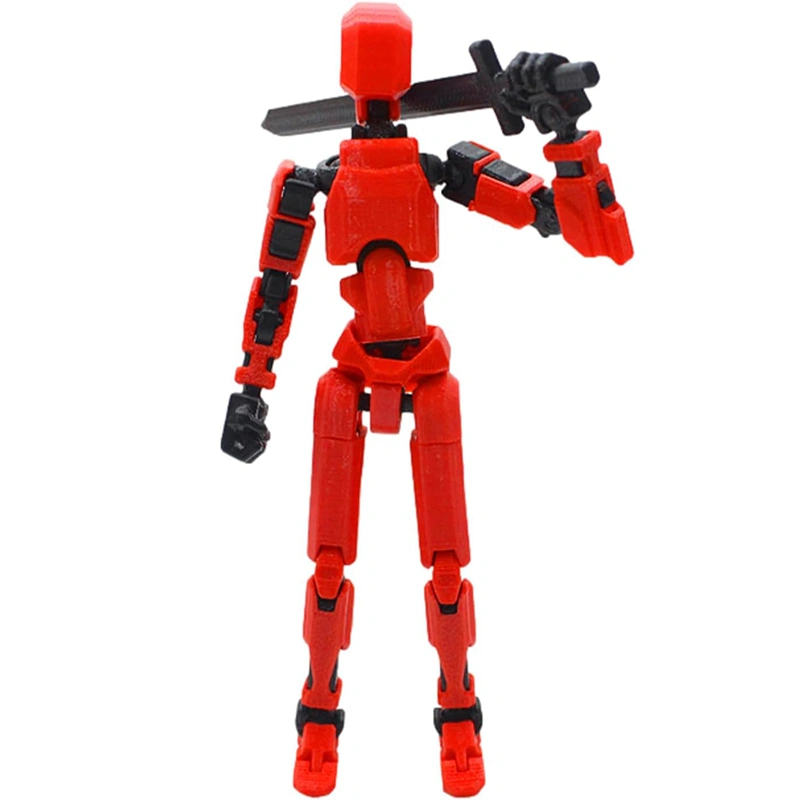 3D Printed Robot Toys Multi-Articular Movable Figure Decoration