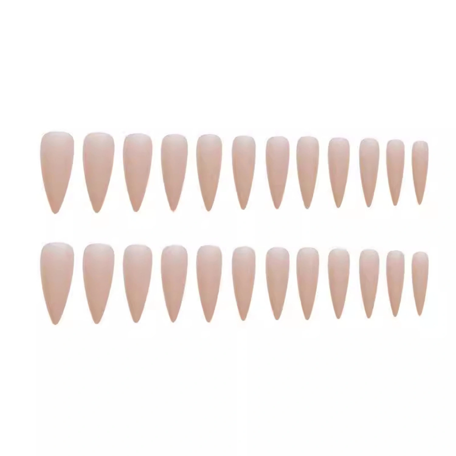 Press on Nail Long Fake Nails Tips Full Cover Reusable Manicure