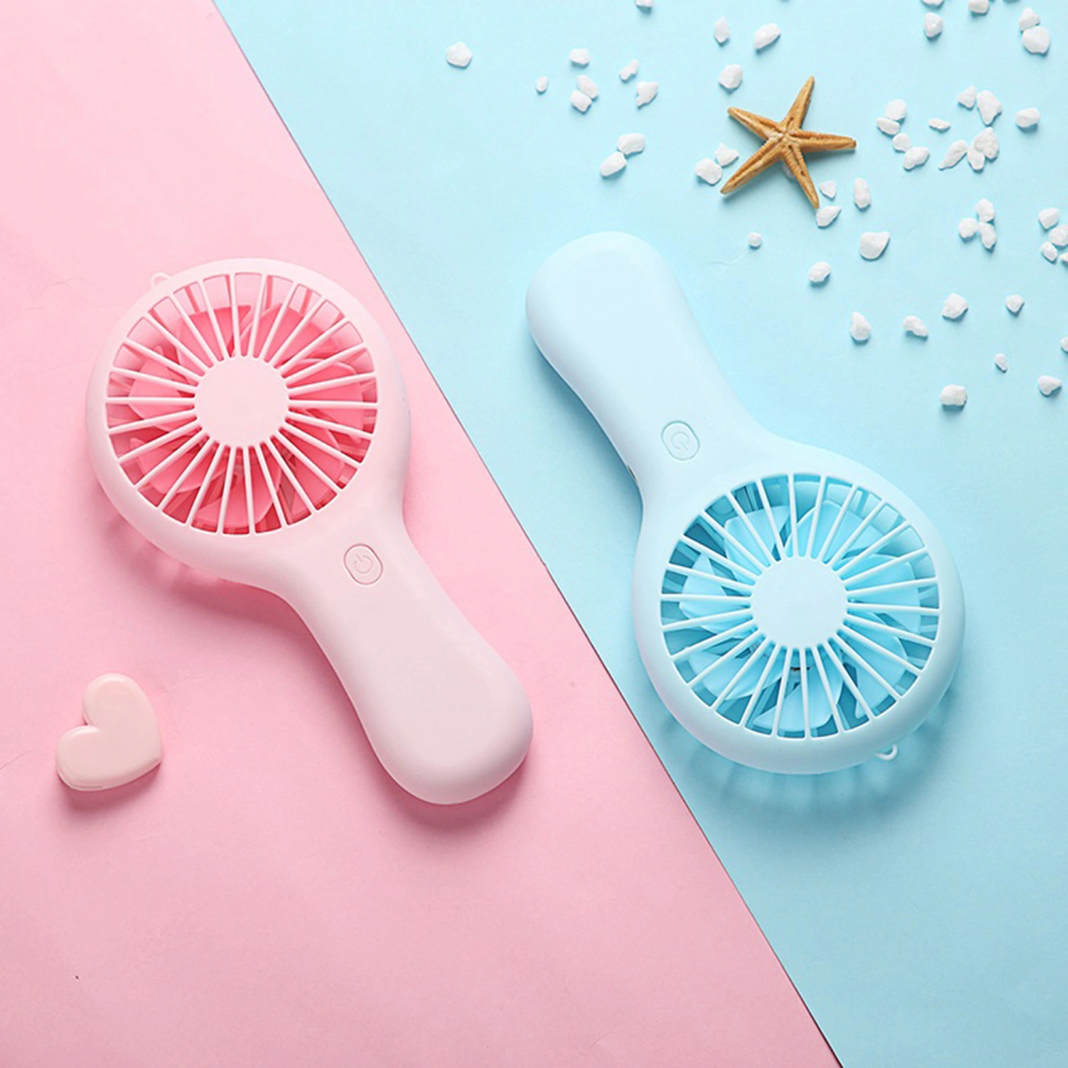 Portable Fan Mini Handheld and Tabletop Fan 3-Speed Adjustable